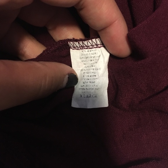 Extra long 3/4 sleeve top - Picture 4 of 4